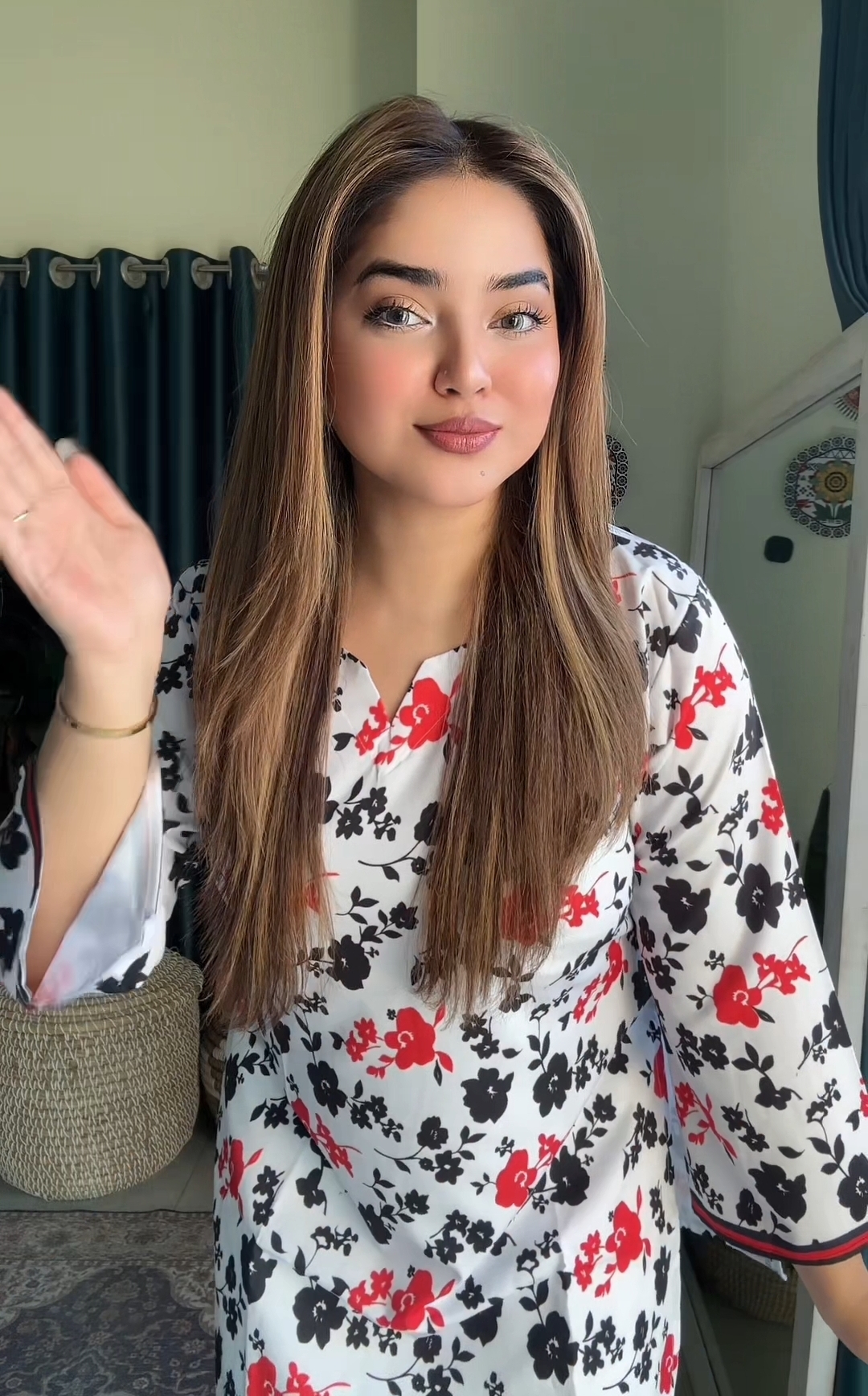 Co-ords black and red color - Image 5